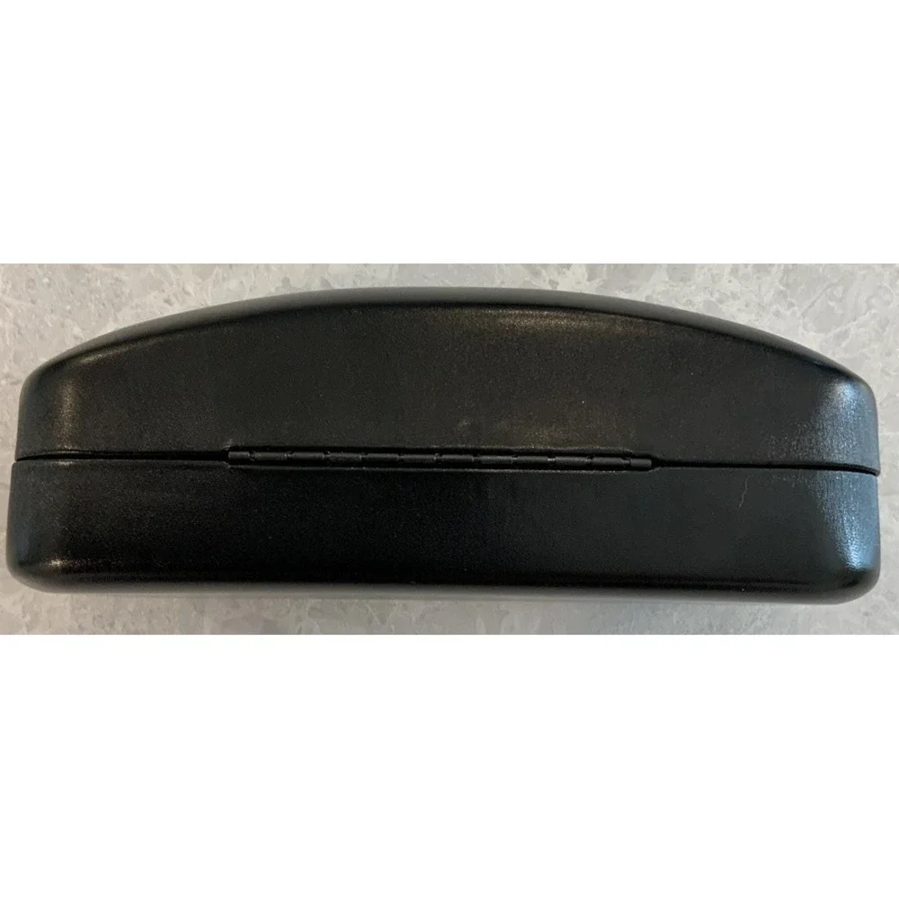 Coach New York Glasses Case Black Hard Clamshell 6.5